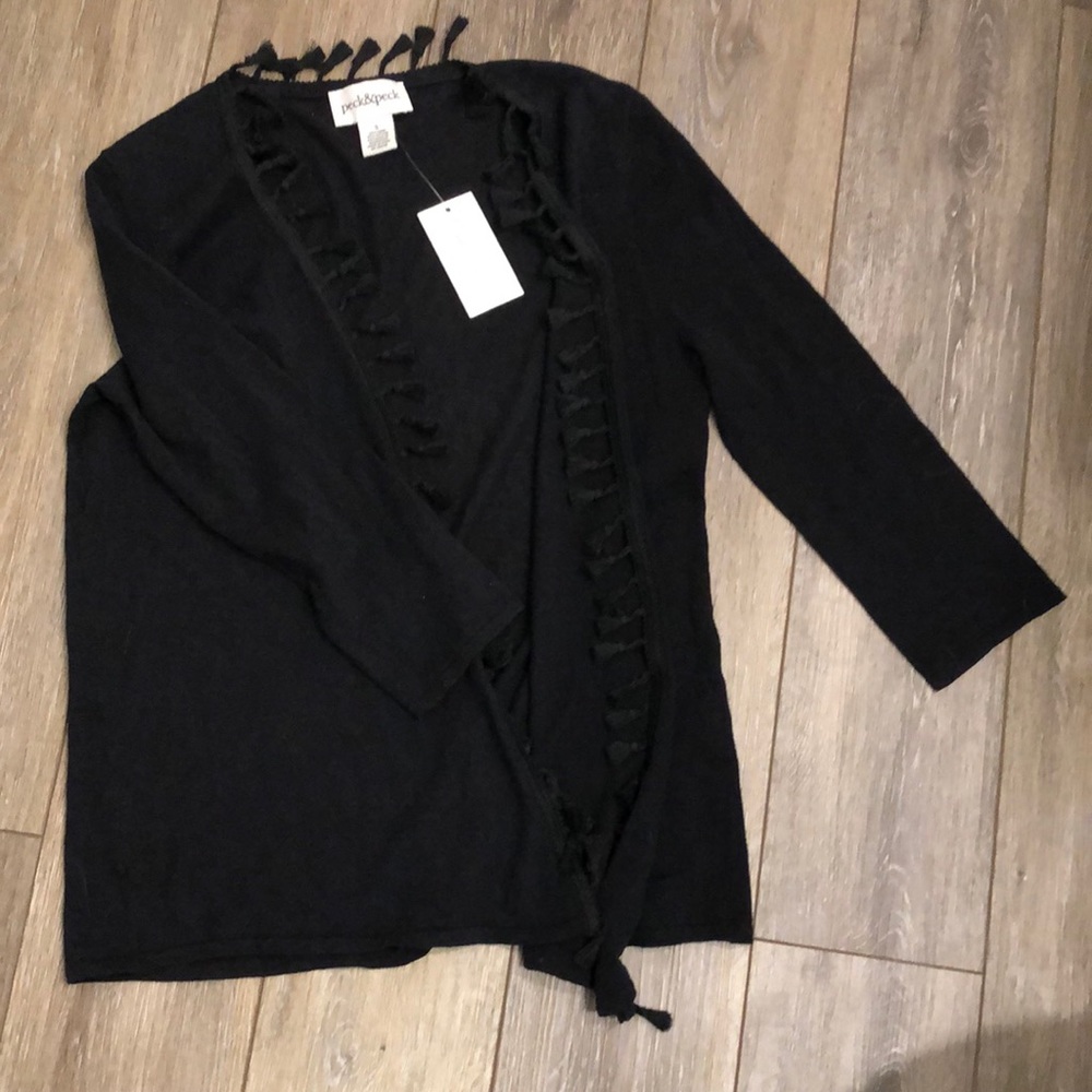 NWT peck & peck cardigan